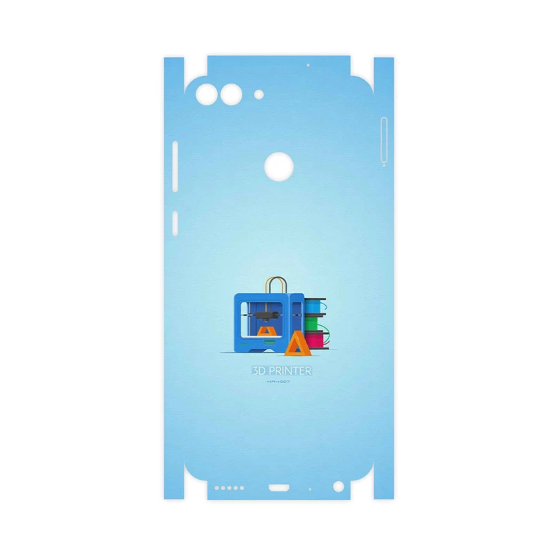 برچسب پوششی ماهوت مدل 3D Printer-FullSkin مناسب برای گوشی موبایل هوآوی P Smart