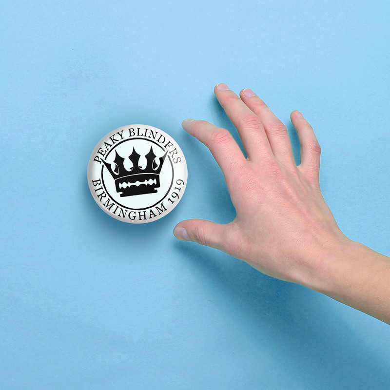 آینه جیبی خندالو مدل سریال پیکی بلایندرز Peaky Blinders  کد 3198