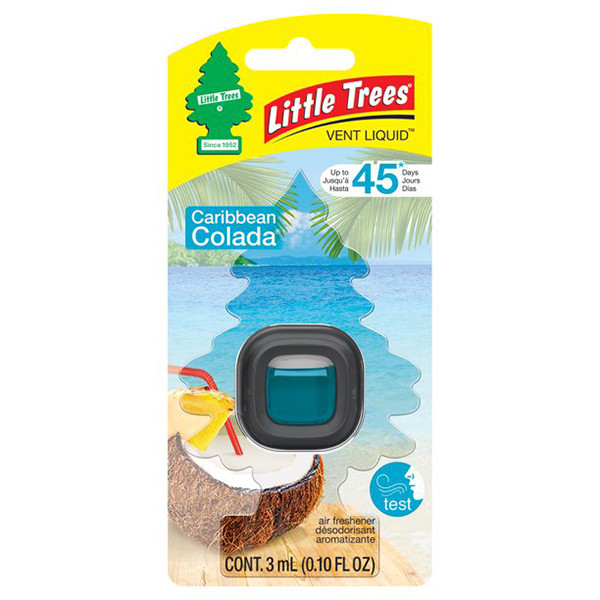 خوشبوکننده خودرو لیتل تریس مدل VENTLIQUID کد Caribbean Colada
