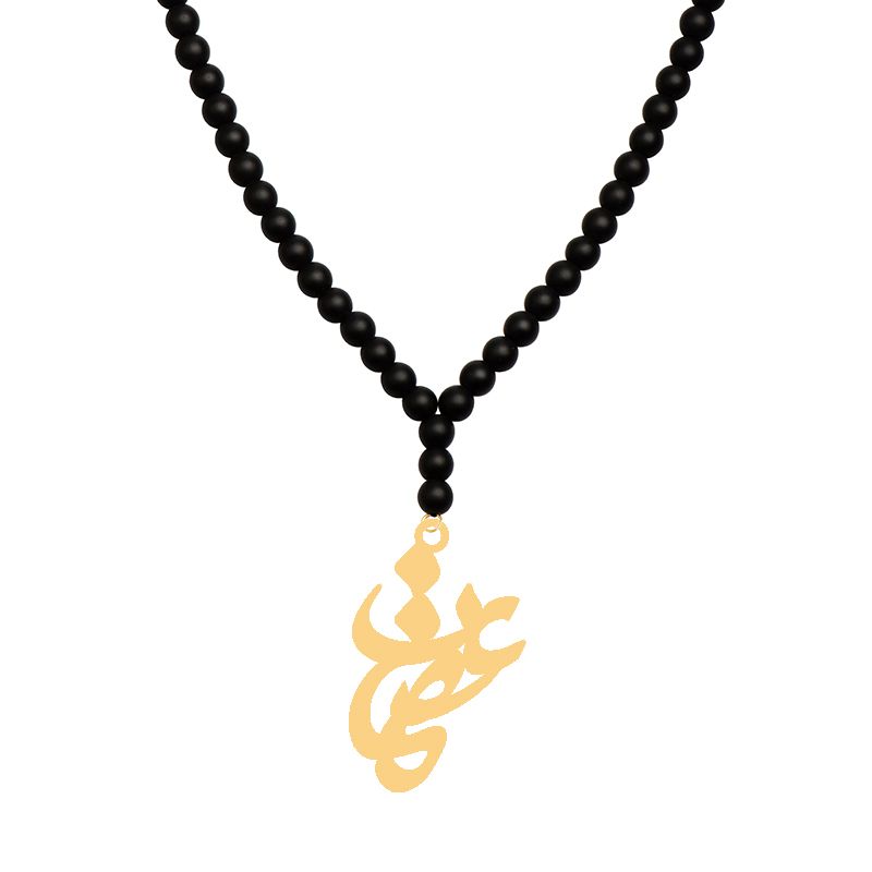 گردنبند طلا 18 عیار زنانه کرابو طرح عصمت مدل Kr71275 -  - 2