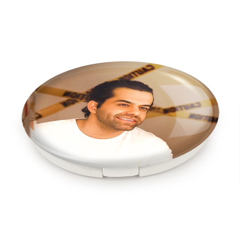 آینه جیبی خندالو طرح رضا بهرام مدل تاشو کد 4005