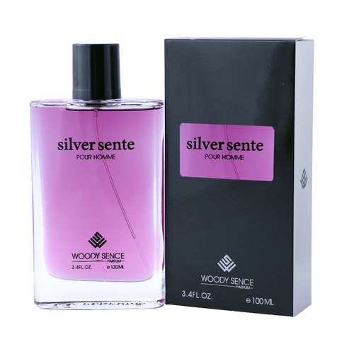 ادو پرفیوم مردانه وودی سنس مدل سیلور سنت حجم 100 میلی لیتر  