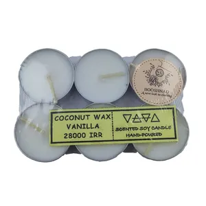 شمع
معطر مدل گیاهی بسته 6 عددی