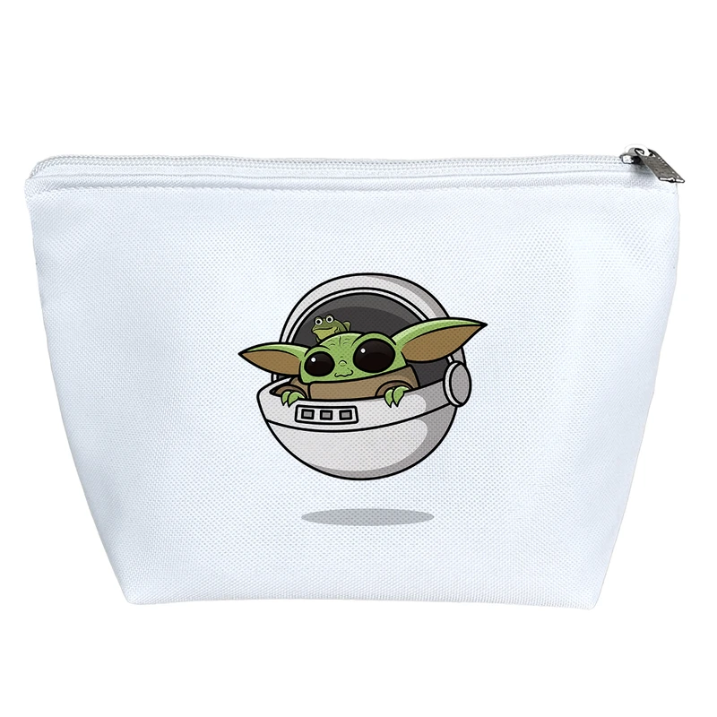 کیف لوازم آرایش دخترانه خندالو مدل بیبی یودا جنگ ستارگان کد 794