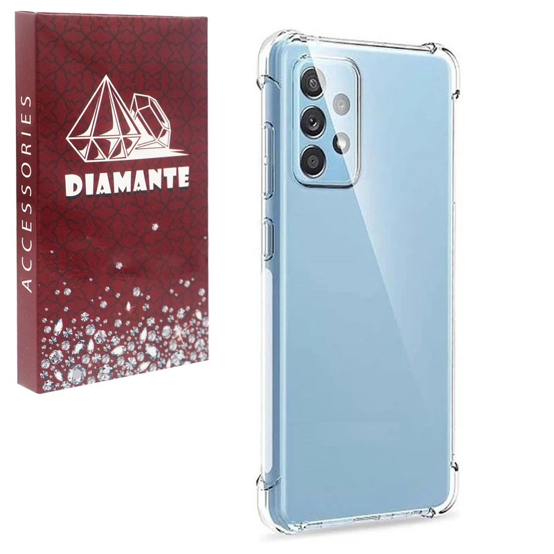 کاور دیامانته مدل بی رنگ مناسب برای گوشی موبایل سامسونگ Galaxy A52s 4G / 5G