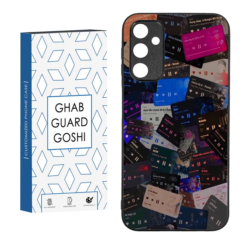 کاور قاب گارد گوشی طرح موزیک کد TPU-264 مناسب برای گوشی موبایل سامسونگ  GALAXY A24  