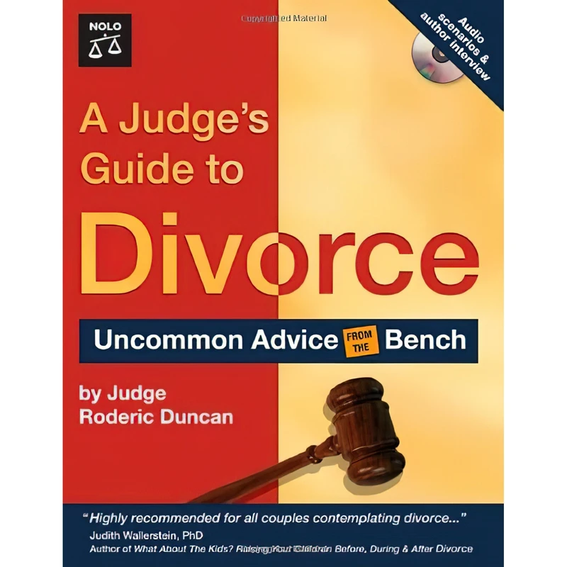 کتاب A Judge,s Guide to Divorce اثر Roderic Duncan انتشارات NOLO