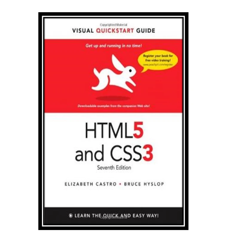 کتاب HTML5 & CSS3 Visual QuickStart Guide اثر Elizabeth Castro and Bruce Hyslop انتشارات مؤلفین طلایی