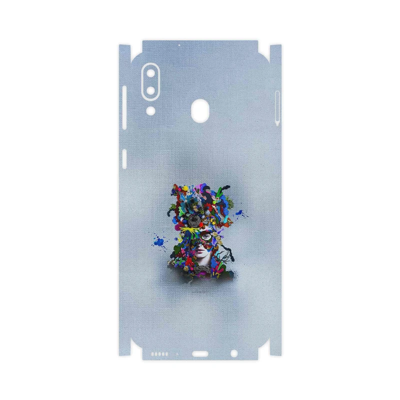 برچسب پوششی ماهوت مدل Collage of surreal Portrait of Women 4-FullSkin مناسب برای گوشی موبایل سامسونگ Galaxy M20