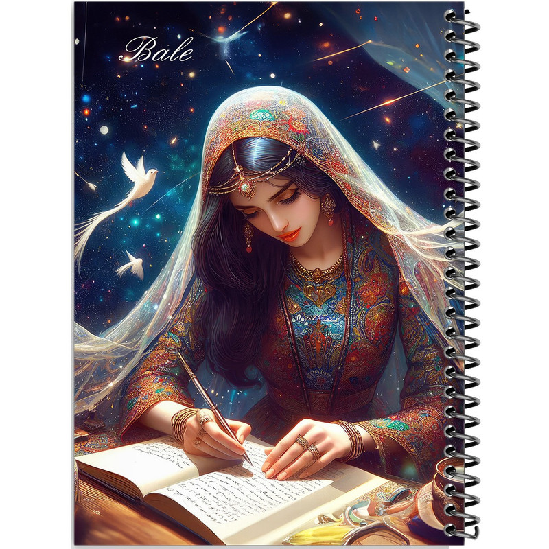 قیمت و خرید دفتر طراحی 120 برگ انتشارات بله مدل کاغذ ضخیم طرح دخترانه ...