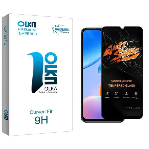محافظ صفحه نمایش کولینگ مدل Olka Antistatic مناسب برای گوشی موبایل شیائومی Redmi 10 5G