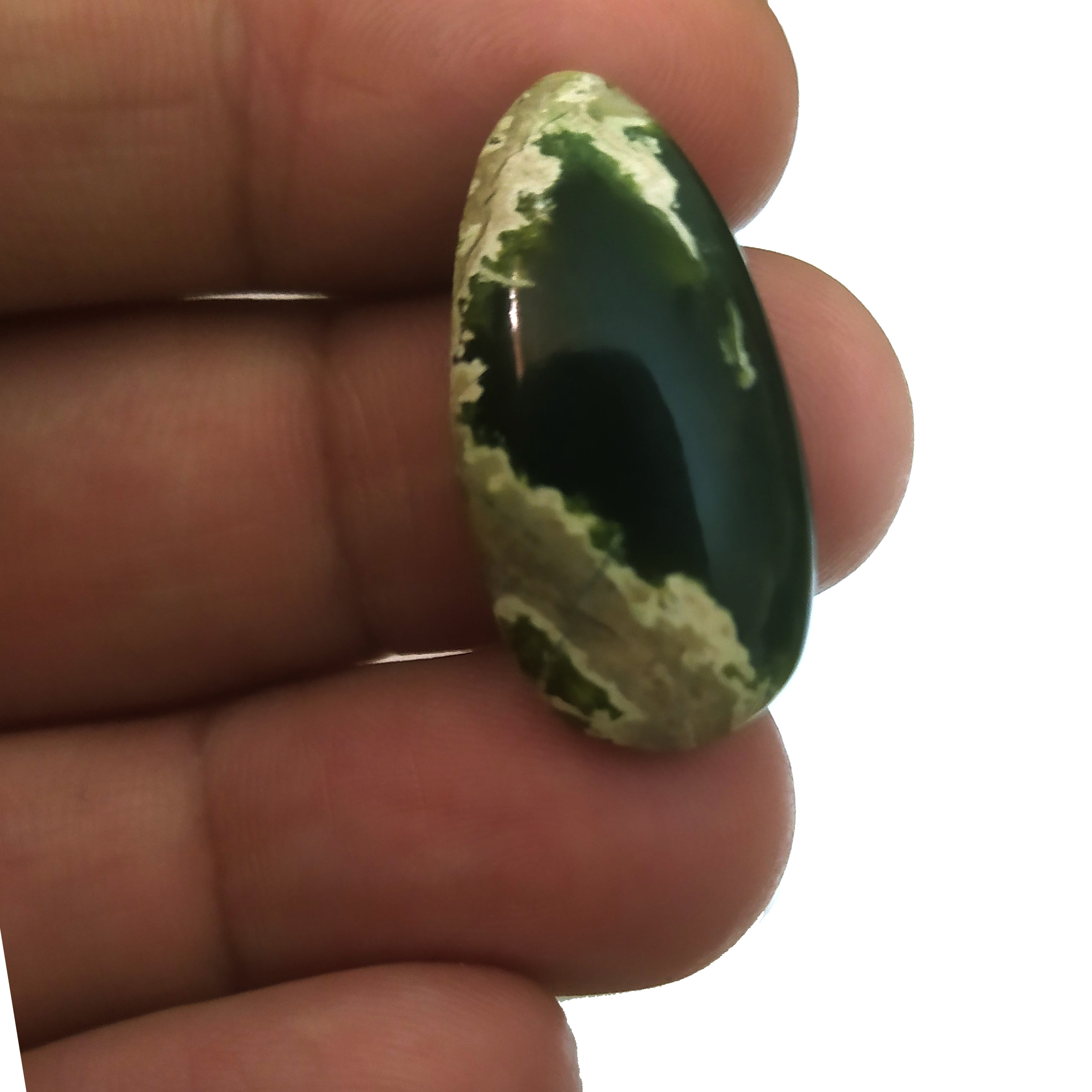 سنگ کروم کلسدونی مدل اشکی کد 35