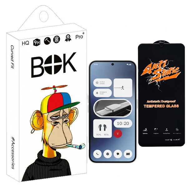 محافظ صفحه نمایش آنتی استاتیک بوک مدل Ceranox مناسب برای گوشی موبایل ناتینگ فون 2A