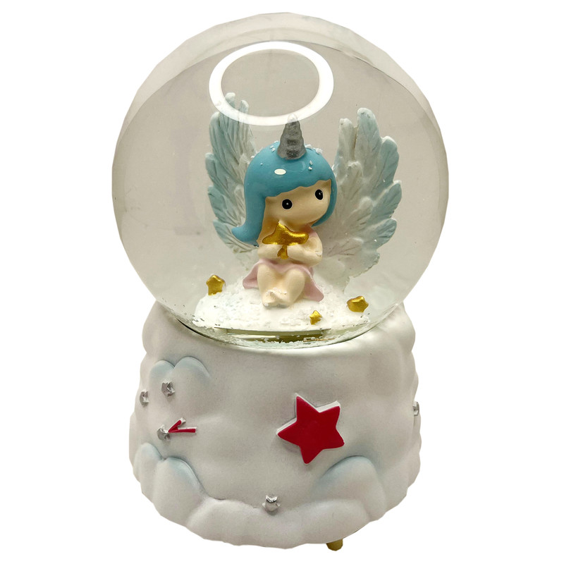 گوی موزیکال مدل پمپی فرشته مهربون طرح Angel کد PB4260 گوی موزیکال مدل پمپی فرشته مهربون طرح Angel کد PB4260