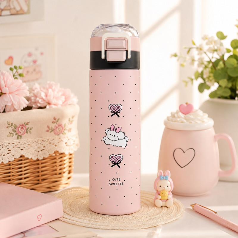 قمقمه کودک مدل دوحالته CUTE SWEETEE حجم 0.5 لیتر