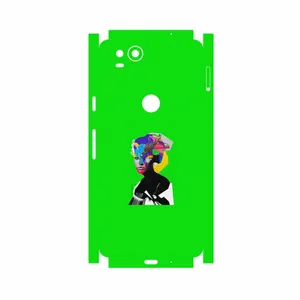 MAHOOT Collage of Women Portrait 3-FullSkin Cover Sticker for Google Pixel 2
