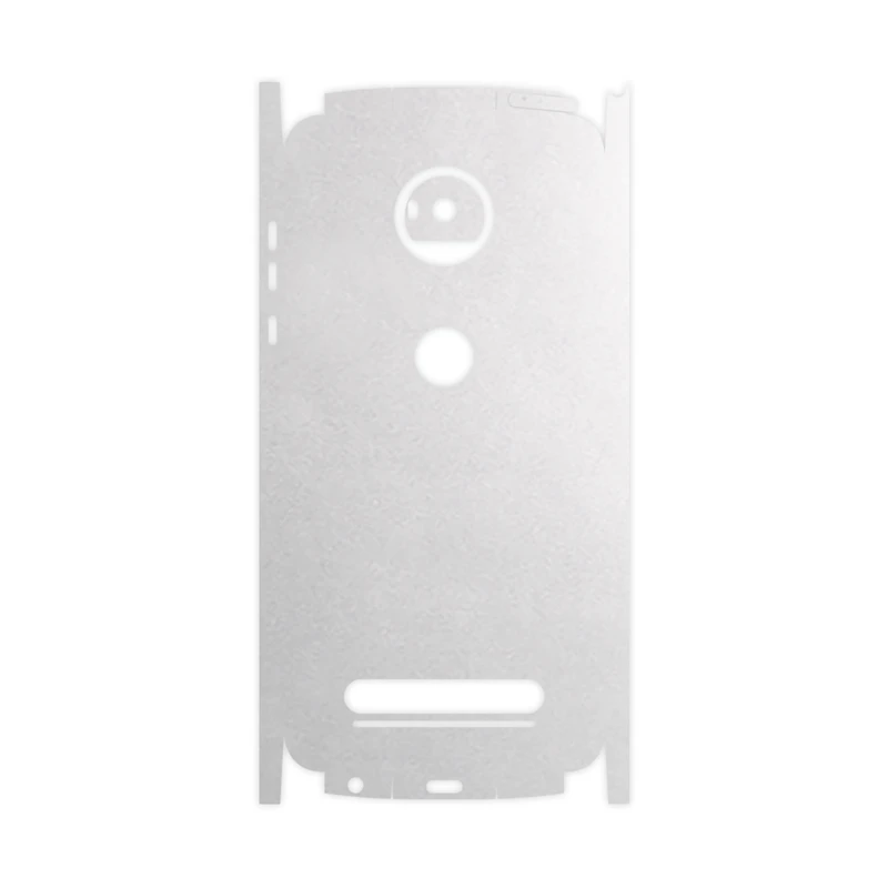 برچسب پوششی ماهوت مدل Metallic-White-FullSkin مناسب برای گوشی موبایل موتورولا Moto Z2 Play