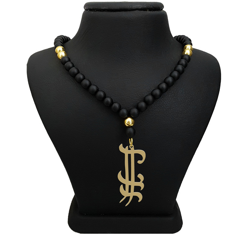 گردنبند نقره مردانه ترمه ۱ مدل آراز کد ma 1225