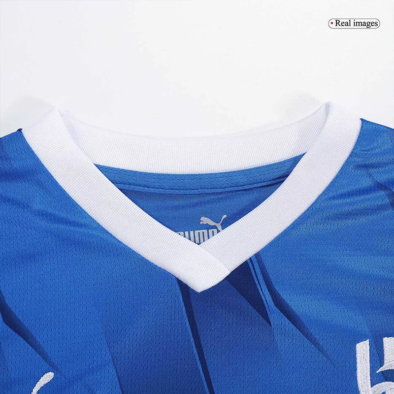 ست تیشرت و شلوارک ورزشی پسرانه مدل الهلال Home 2024