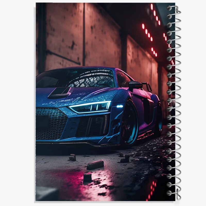 دفتر نت موسیقی 50 برگ خندالو مدل ماشین اسپرت کد F372