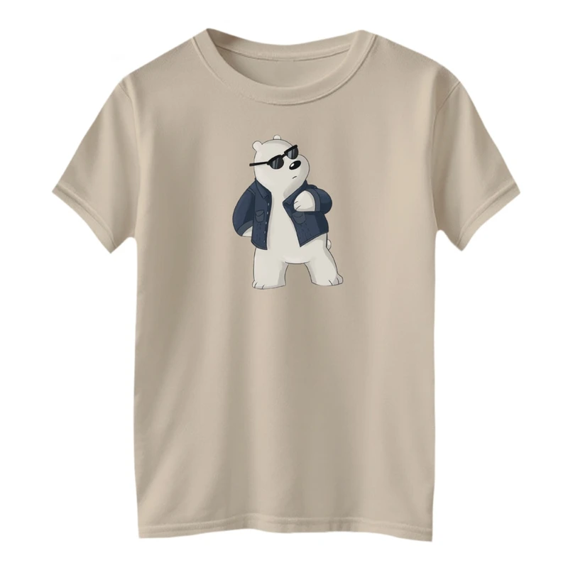 تی شرت آستین کوتاه بچگانه مدل سه خرس کد01