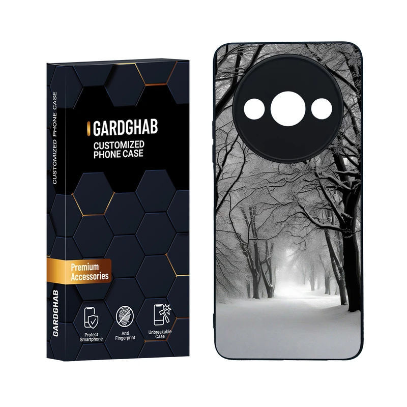 کاور گارد قاب مدل کهکشان و طبیعت مناسب برای گوشی موبایل شیائومی Redmi A3 / A3X 4G