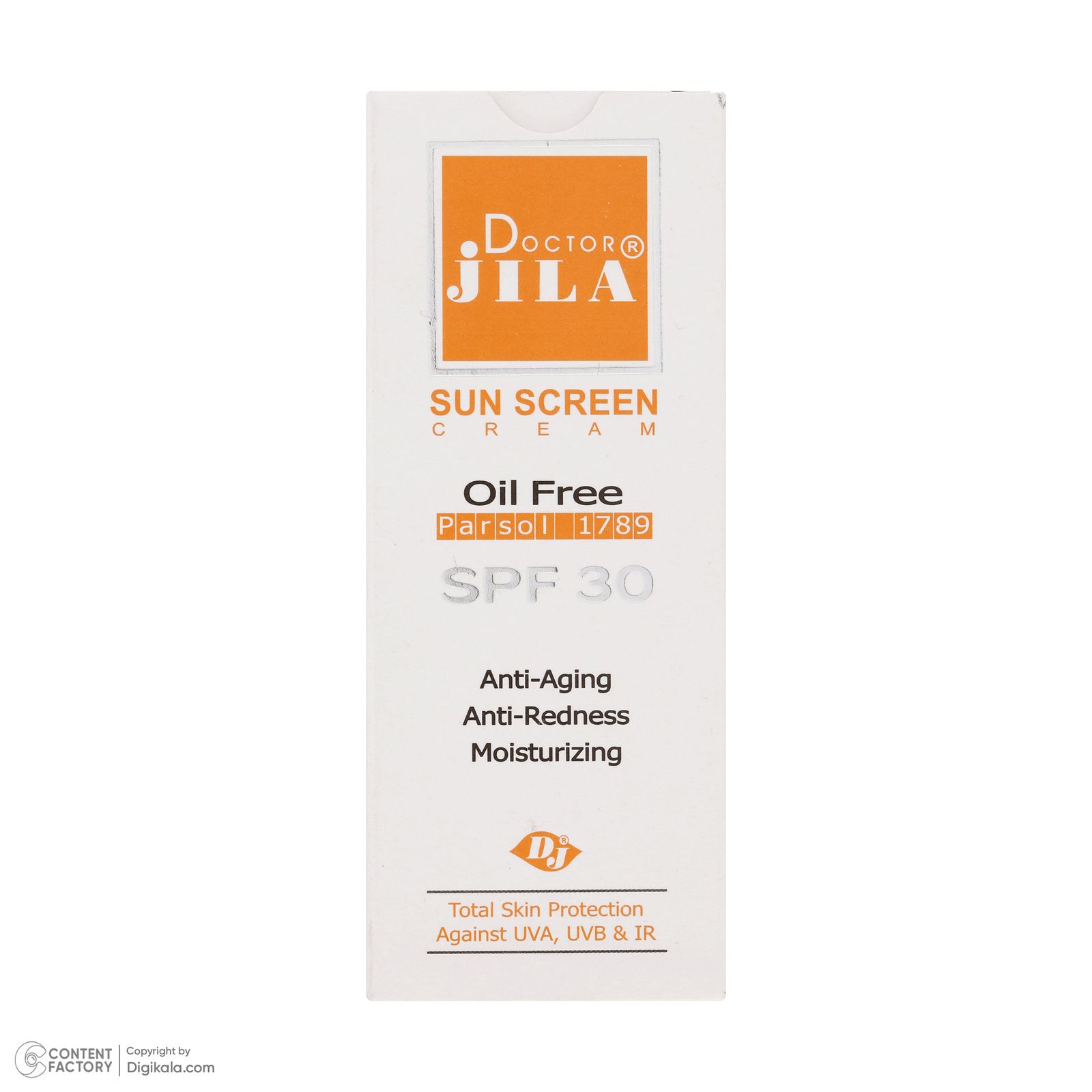 کرم ضد آفتاب و ضد چروک بی‌رنگ دکتر ژیلا، Spf 30، مدل Parsol 1789، مناسب پوست‌های چرب و مختلط با حجم 65 میلی‌لیتر، محافظت‌کننده در برابر اشعه‌های UVA و UVB، ضد پیری، دارای فرمولاسیون فاقد چربی، ویتامین‌های C و E، با ماندگاری 2 ساعته -  - 4