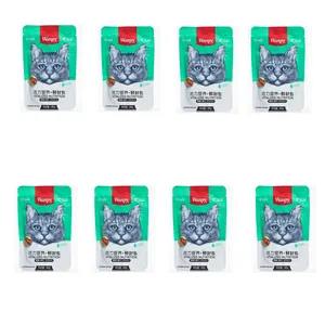 پوچ گربه ونپی مدل مرغ و میگو وزن 640 گرم بسته 8 عددی 