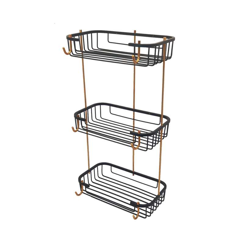 قفسه حمام مدل برنجی