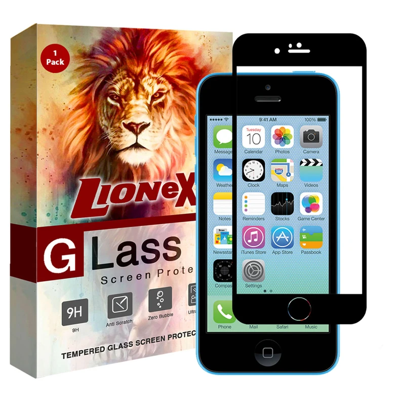  محافظ صفحه نمایش سرامیکی لایونکس مدل CRC-L مناسب برای گوشی موبایل اپل iPhone 5 / 5s / SE