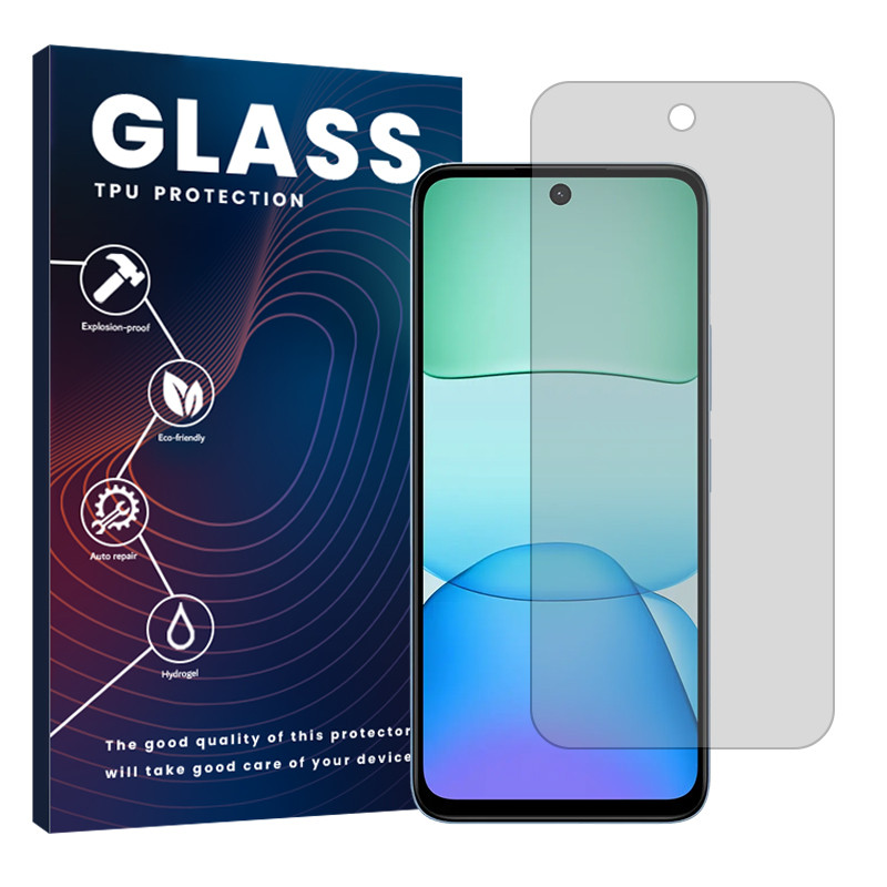 محافظ صفحه نمایش شفاف گلس مدل Resistant مناسب برای گوشی موبایل شیائومی Redmi 15 4G