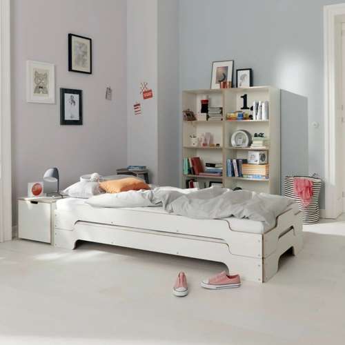 تخت خواب یک نفره مدل S-22 سایز 90×200 سانتی متر 