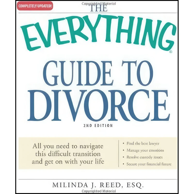 کتاب The Everything Guide to Divorce اثر Milinda J Reed انتشارات Everything