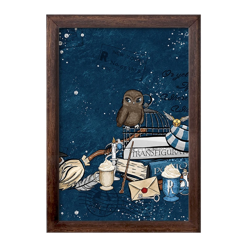 تابلو خندالو طرح هری پاتر خانه ریونکلاو کد 24934