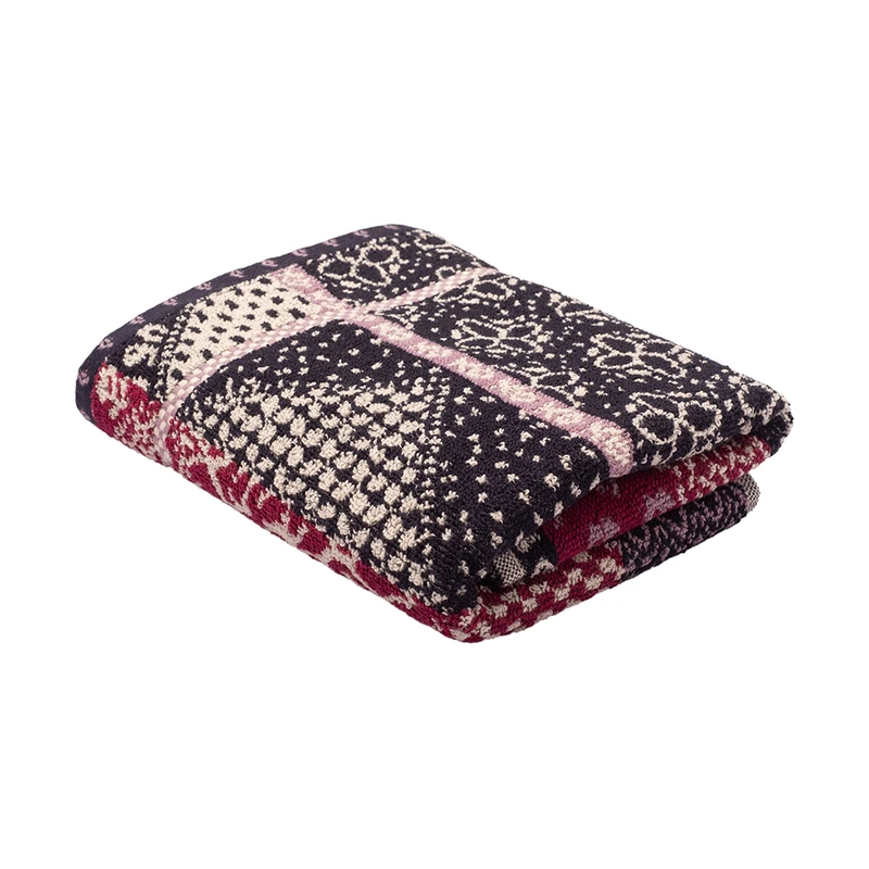 حوله دستی تاچ مدل ژاکارد یونانی سایز 80x40 سانتی متر