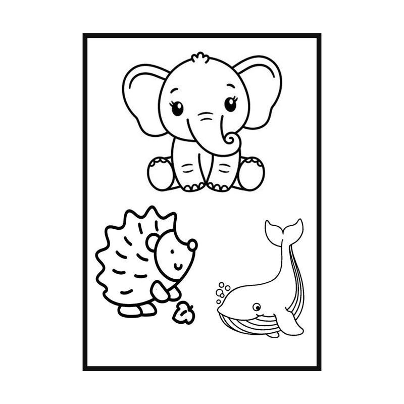 مقوا رنگ آمیزی مدل CHB131 سایز 21×15 سانتی متر مجموعه 12 عددی