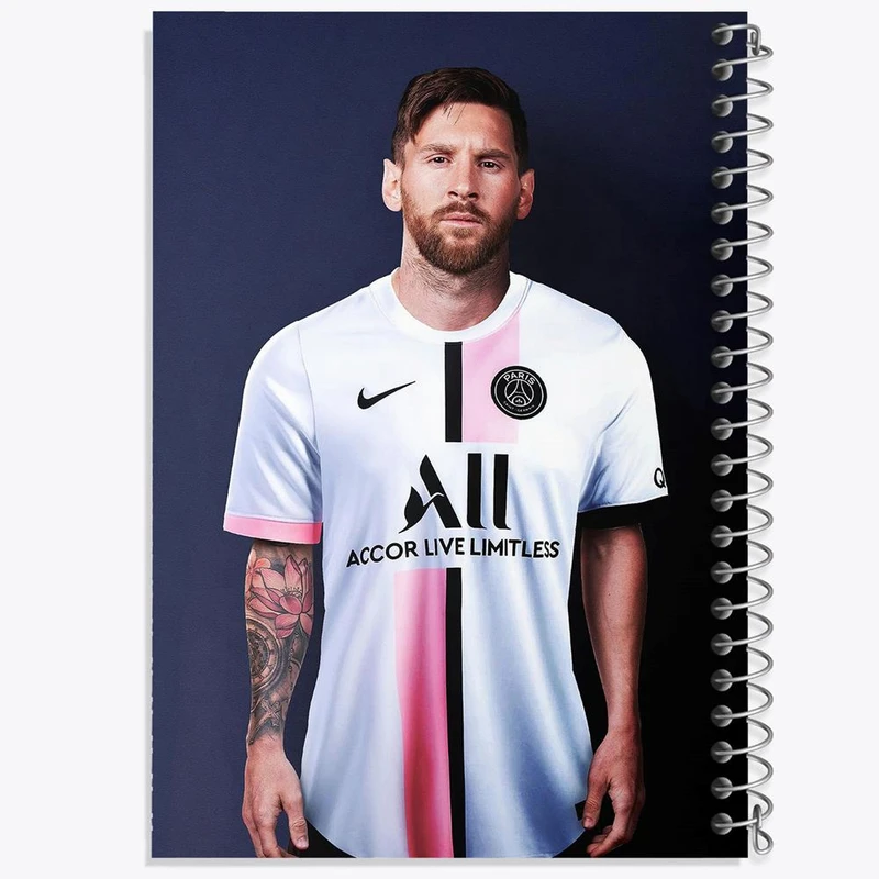 دفتر مشق 50 برگ خندالو مدل لیونل مسی کد 13967