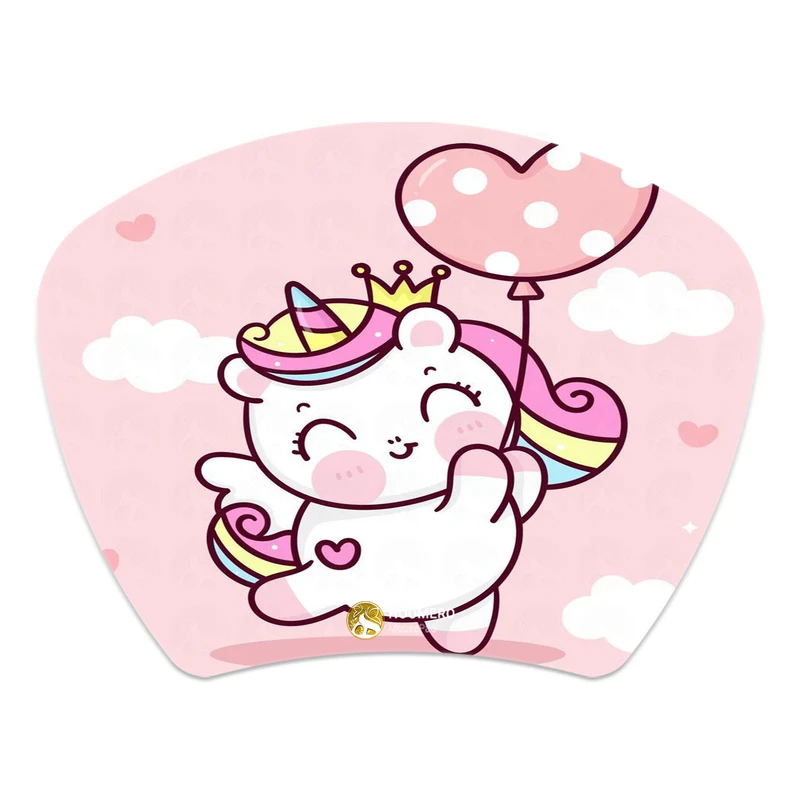 ماوس پد هومرو مدل MC455 طرح کاوایی فانتزی دخترونه