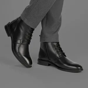 نیم بوت مردانه پاتن چرم آفتاب مدل M8