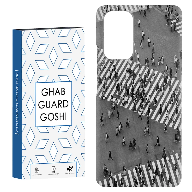 کاور قاب گارد گوشی طرح خیابون شلوغ کد Dimo-733 مناسب برای گوشی موبایل شیائومی Redmi Note 9 4G / Redmi 9T