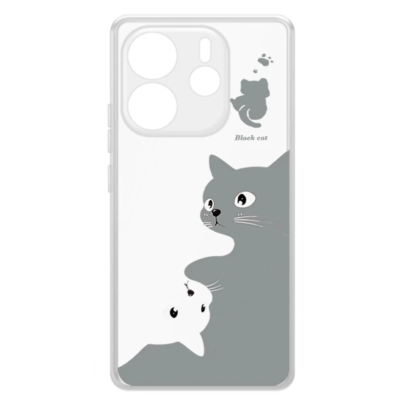 کاور طرح Cat مناسب برای گوشی موبایل شیائومی Redmi Note 14 4G