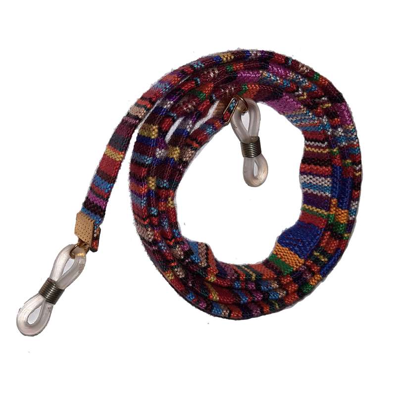 بند عینک  مدل رنگی پارچه ای