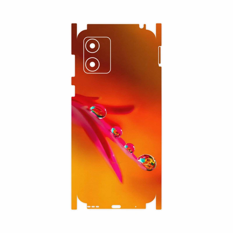 برچسب پوششی ماهوت مدل Plant dew-FullSkin مناسب برای گوشی موبایل موتورولا Moto E13