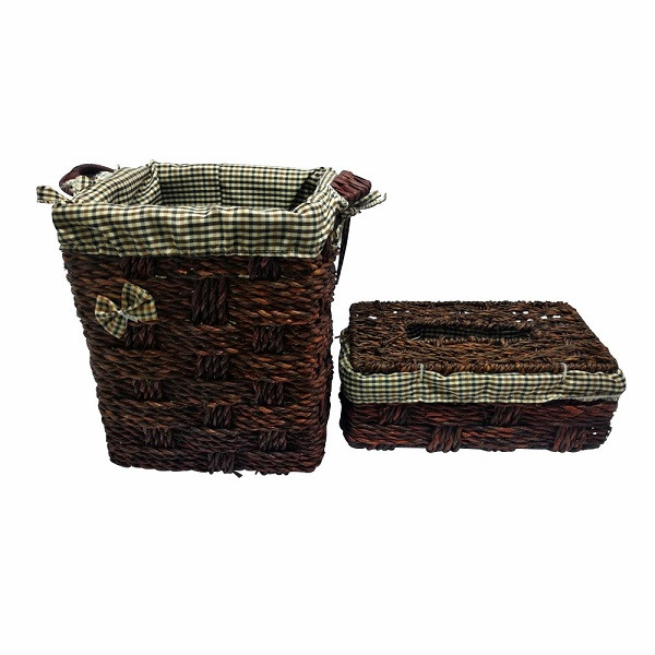 ست سطل و جای دستمال کاغذی کد 2300