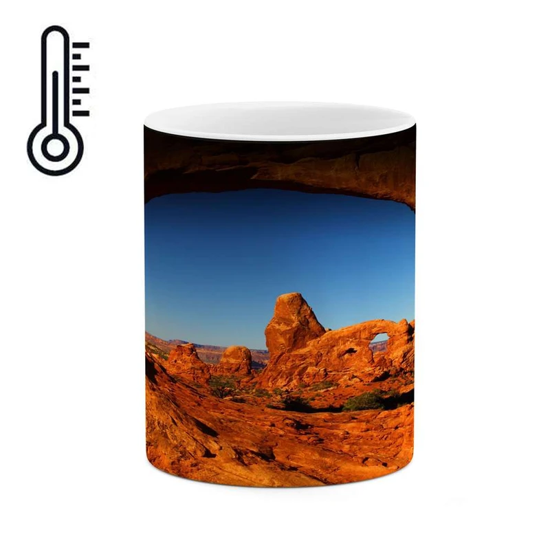 ماگ حرارتی کاکتی مدل منظره کد mgh17820