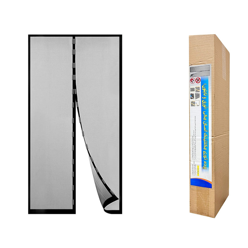 پرده توری آسان مگی مدل مغناطیسی مگنتی سایز 240*90 سانتی متر