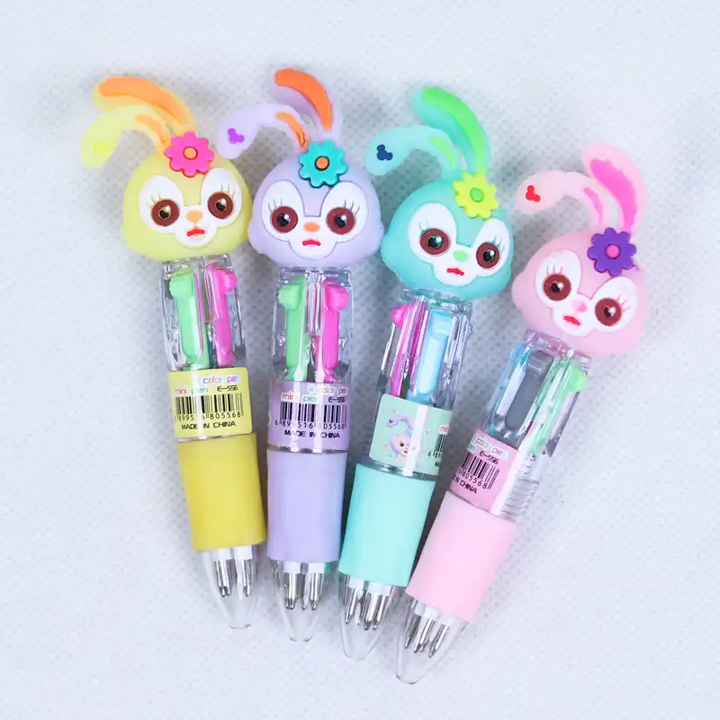 خودکار مدل چند رنگ فانتزی طرح خرگوش