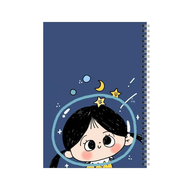 دفتر مشق 80 برگ بامبیلیپ طرح دختر فضانورد کد 1590502