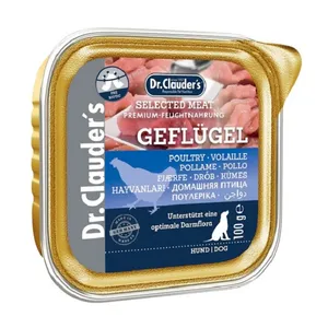 کنسرو غذای سگ دکتر کلادر مدل پته طعم بوقلمون وزن 100 گرم