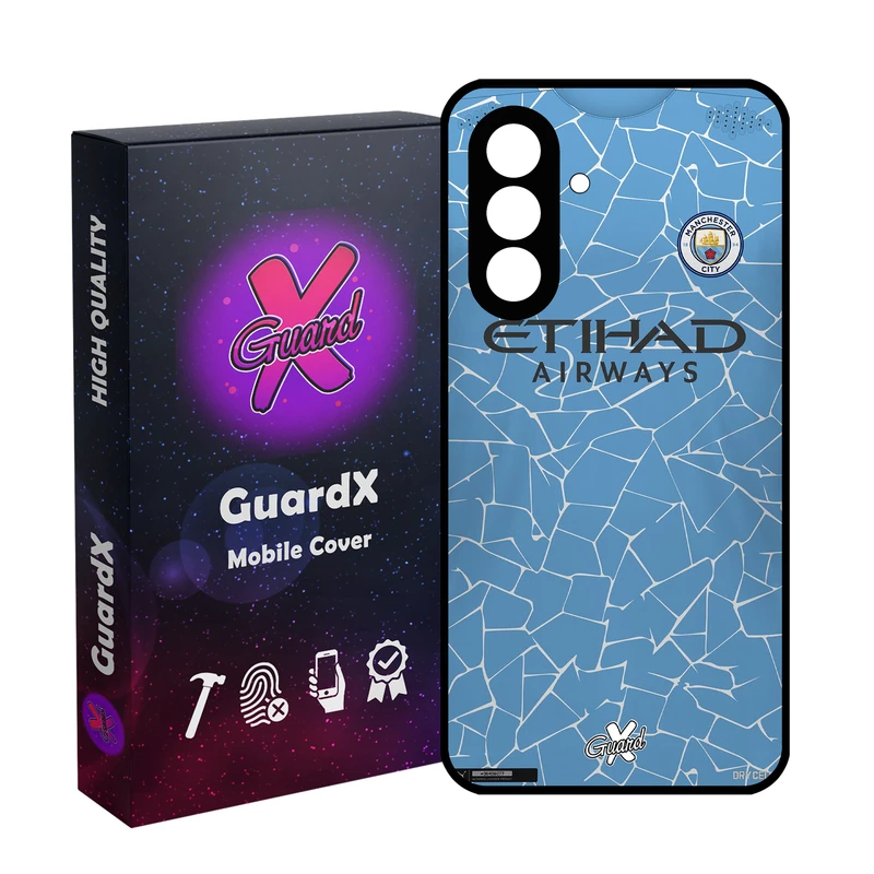 کاور گارد ایکس طرح Manchester City مدل 10249 مناسب برای گوشی موبایل سامسونگ Galaxy S24 FE
